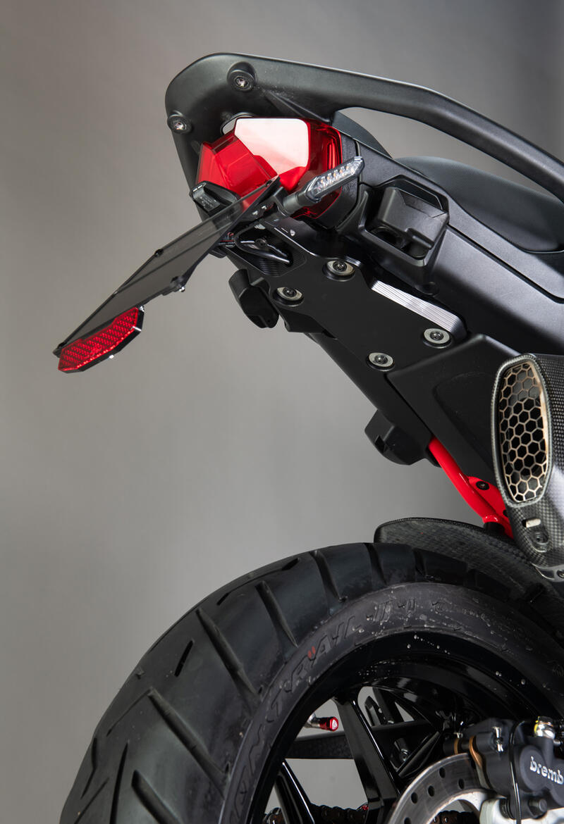 Adjustable License Plate Holder Kit for Ducati Multistrada V2 MY2025