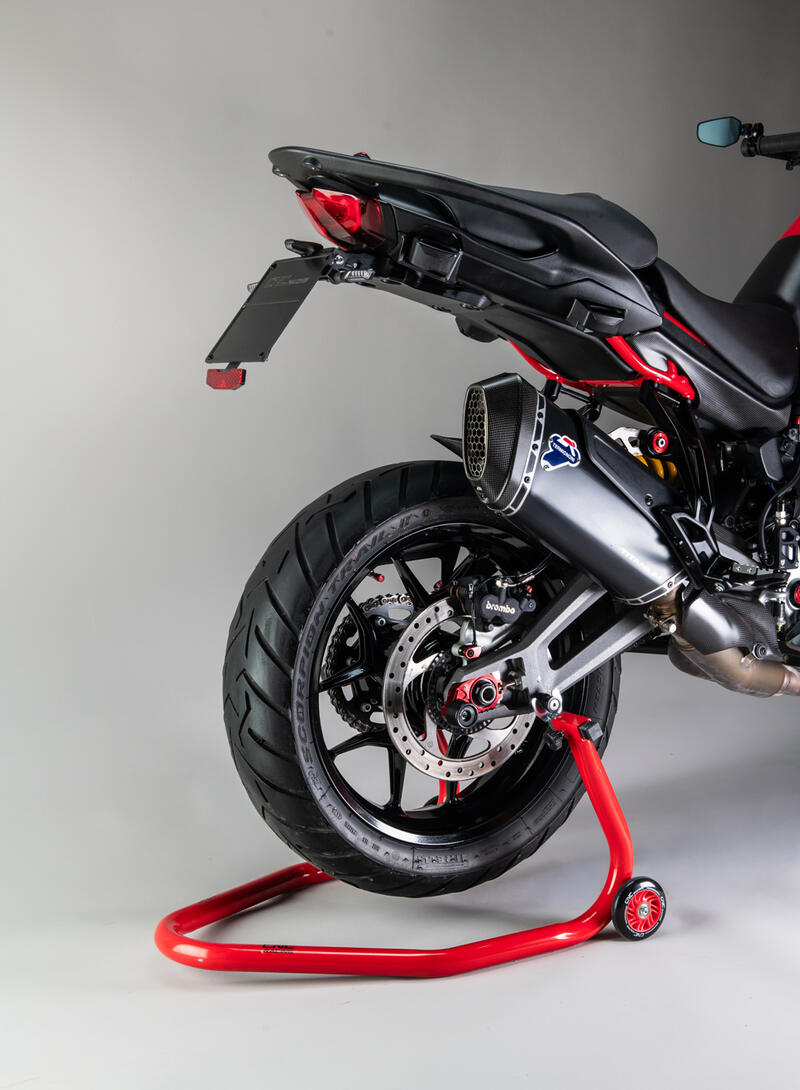 Adjustable License Plate Holder Kit for Ducati Multistrada V2 MY2025