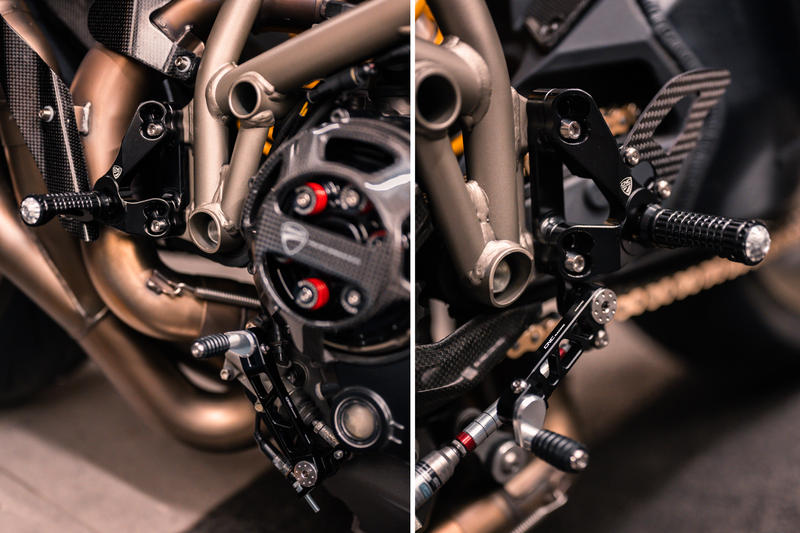 Pedane regolabili Ducati Streetfighter 848 1098