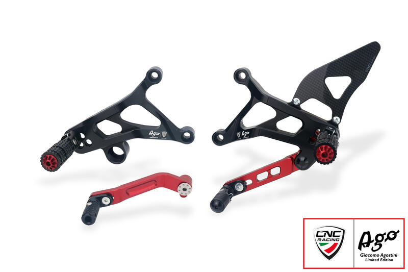 Pedane regolabili MV Agusta - Giacomo Agostini Limited Edition