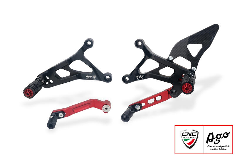 Pedane regolabili MV Agusta - Giacomo Agostini Limited Edition