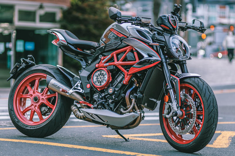 Griglia radiatore MV Agusta Brutale