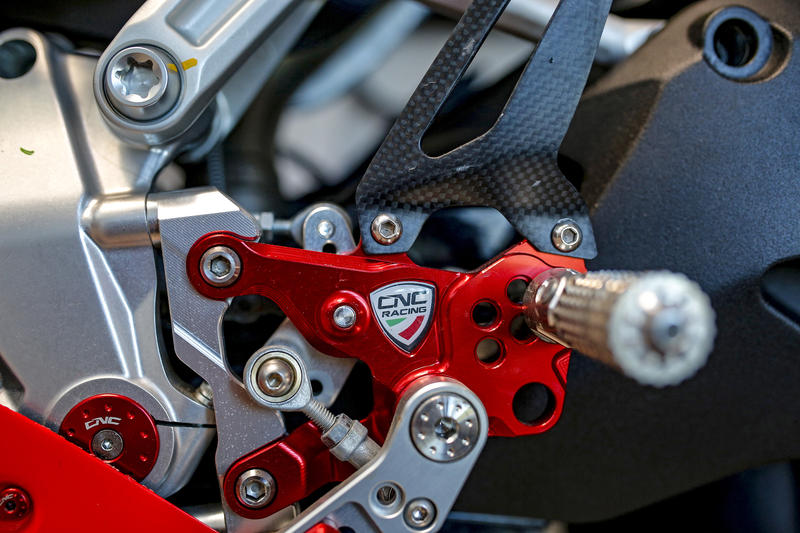 Pedane regolabili RPS Ducati SBK serie Panigale Team Pramac MotoGP Limited Edition