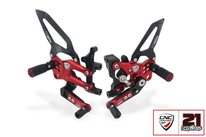 Pedane regolabili Ducati Panigale - Troy Bayliss Limited Edition