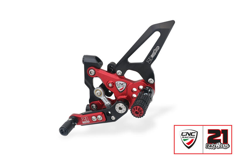 Pedane regolabili Ducati Panigale - Troy Bayliss Limited Edition