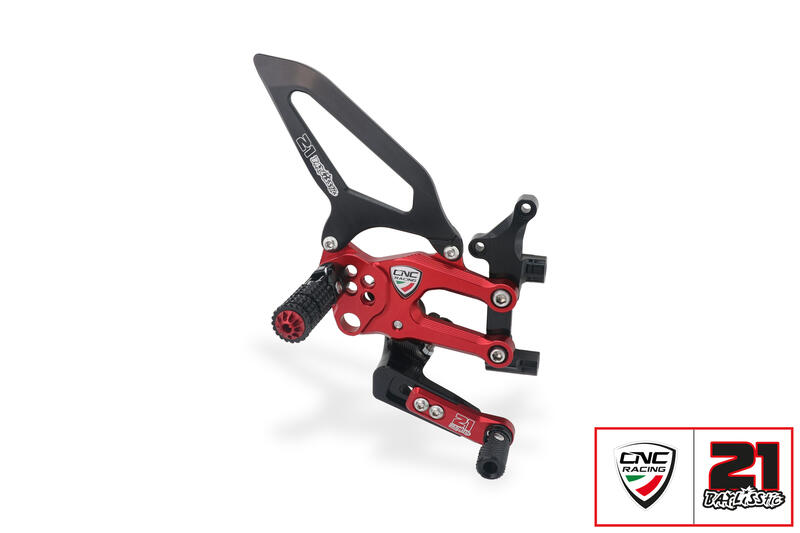 Pedane regolabili Ducati Panigale - Troy Bayliss Limited Edition