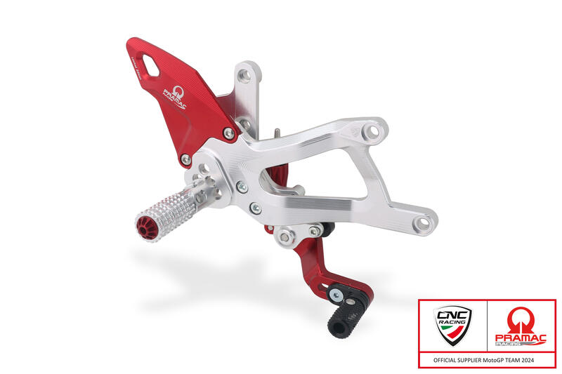 Pedane regolabili Ducati Panigale V4 - Pramac Racing Limited Edition