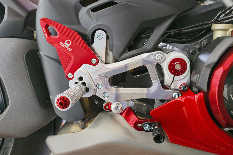 Pedane regolabili Ducati Panigale V4 - Pramac Racing Limited Edition