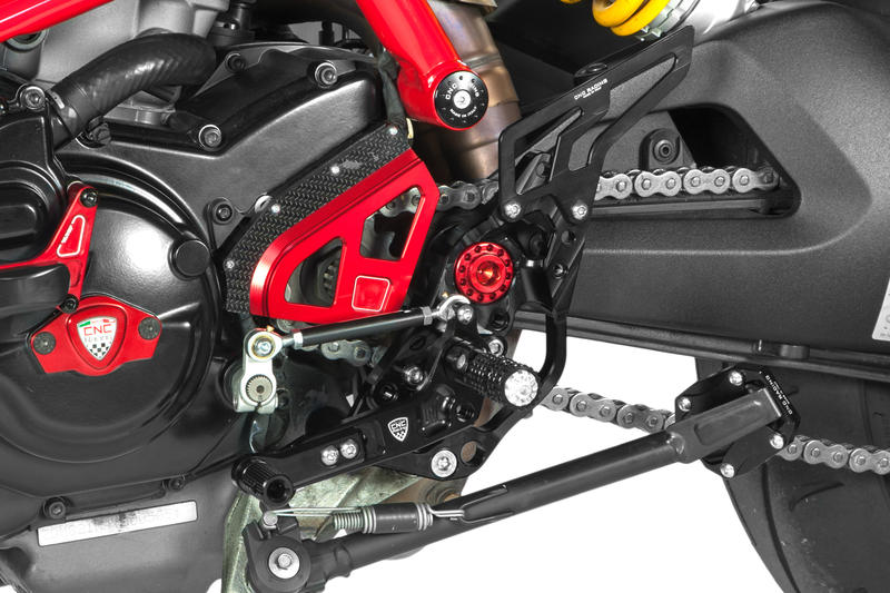 Pedane regolabili pilota Ducati Hypermotard 821/939