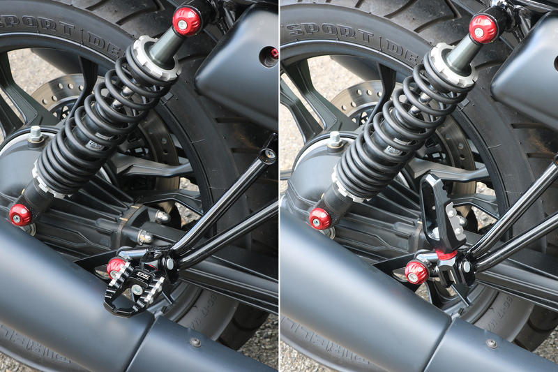 Kit poggiapiedi TOURING passeggero - Advanced Mounting System