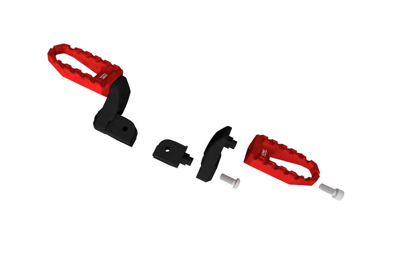 Kit rialzi 30 mm per poggiapiedi TOURING pilota