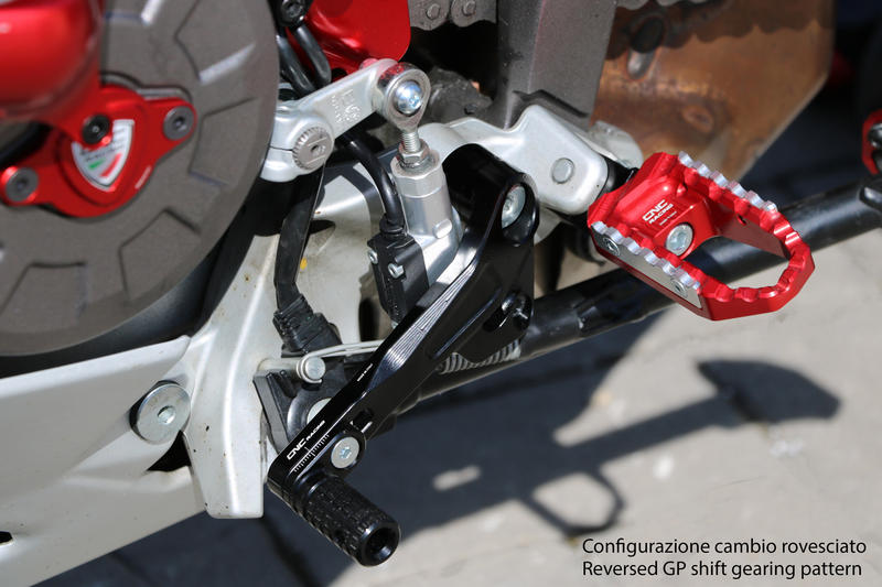 Kit leve cambio/freno posteriore Ducati Multistrada - SLIDE