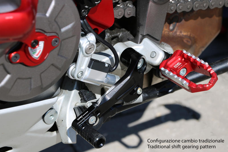 Kit leve cambio/freno posteriore Ducati Multistrada - SLIDE