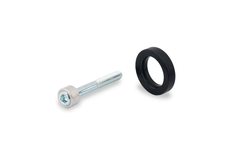 Adattatore per installare protezione leva freno e frizione con parti originali