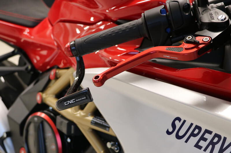 Leva freno lunga 180 mm in alluminio regolabile