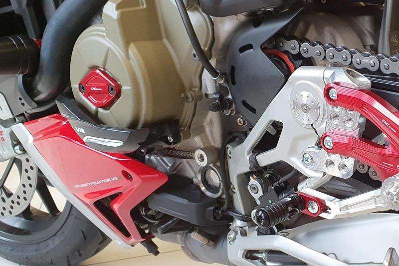 Carter protezione alternatore Ducati Panigale e Streetfighter V4