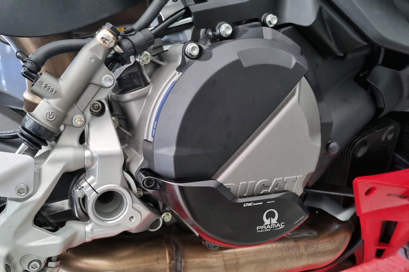 Clutch cover protector Ducati Streetfighter V2 - Pramac Racing Limited Edition