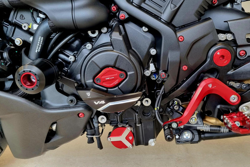 Protezione carter alternatore Ducati Diavel V4