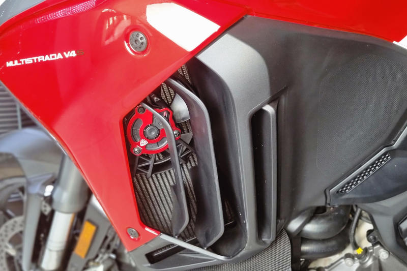 Protezioni elettro ventola radiatore Multistrada V4