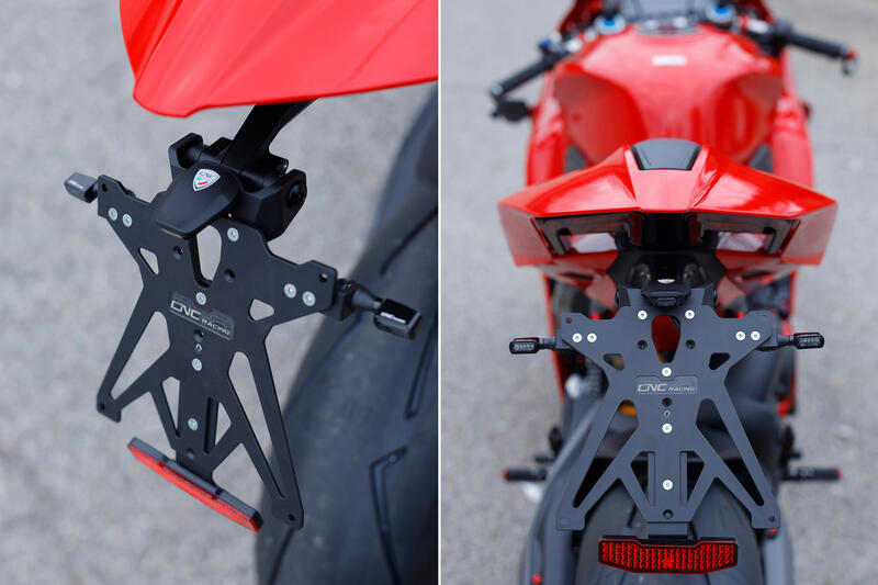 Portatarga regolabile Ducati Panigale V2 - Streetfighter V2 MY2025