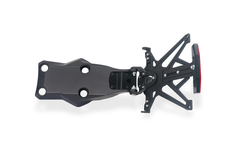 Portatarga regolabile per Ducati Multistrada V4 MY2025 e V4 Rally 2023-2025