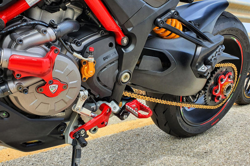 Kit leve cambio/freno posteriore Ducati Multistrada - SLIDE