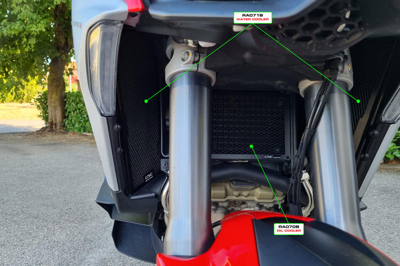 Griglie radiatori acqua Ducati Multistrada V4