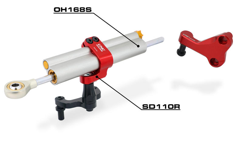 Supporto ammortizzatore di sterzo Ducati Monster 937