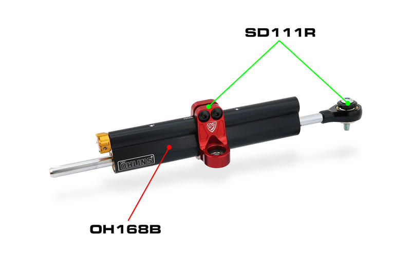 Supporto ammortizzatore di sterzo Ducati Panigale V4
