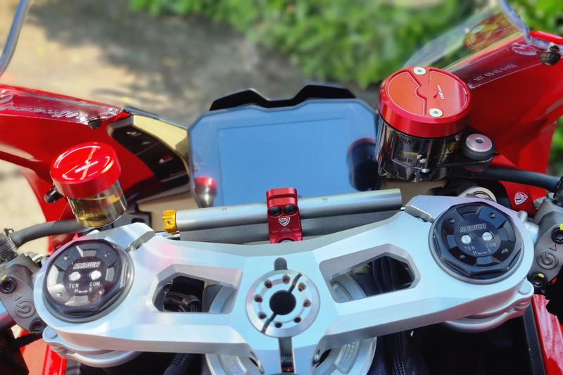 Supporto ammortizzatore di sterzo Ducati Panigale V4