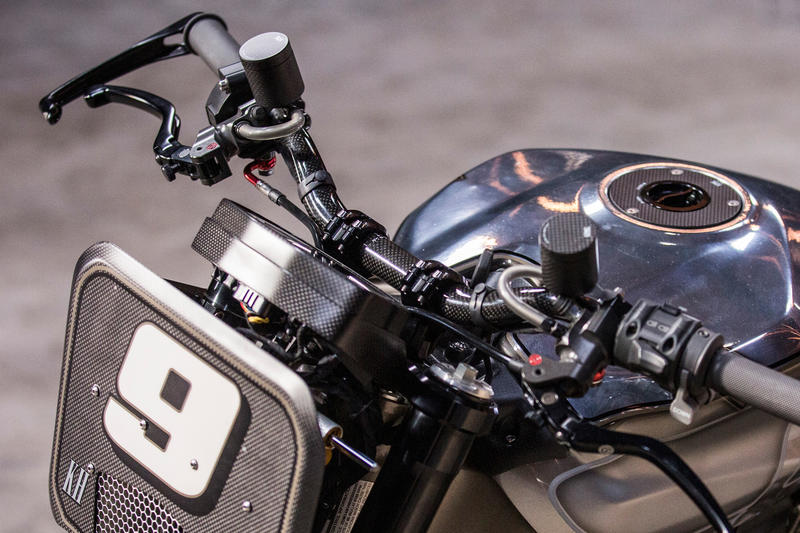 Serbatoio olio freno posteriore / frizione 12 ml - in carbonio