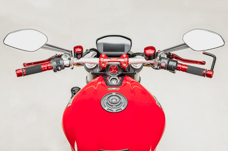 Serbatoio olio freno posteriore / frizione 12 ml con oblò livello - solo tappo