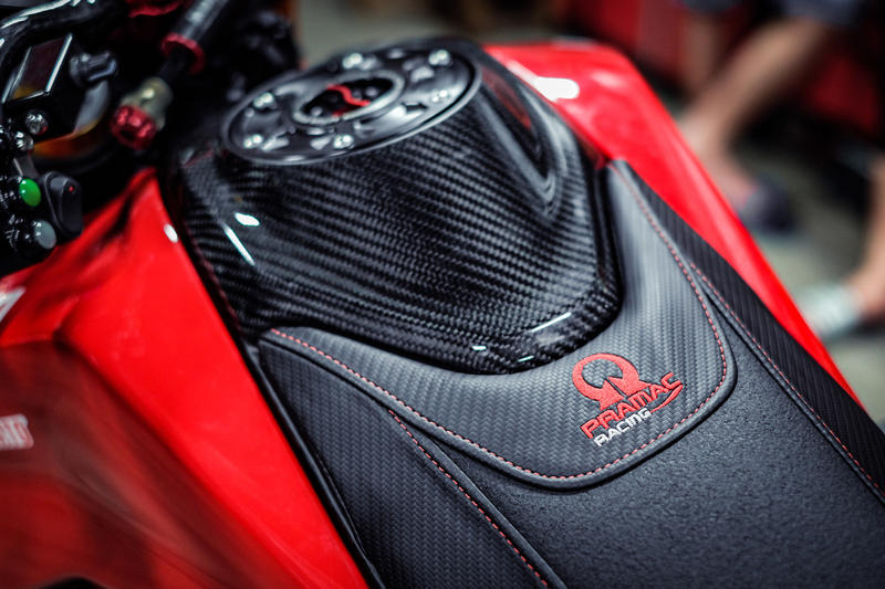 Seat cover Ducati Hypermotard 950 - Pramac racing Limited Edition