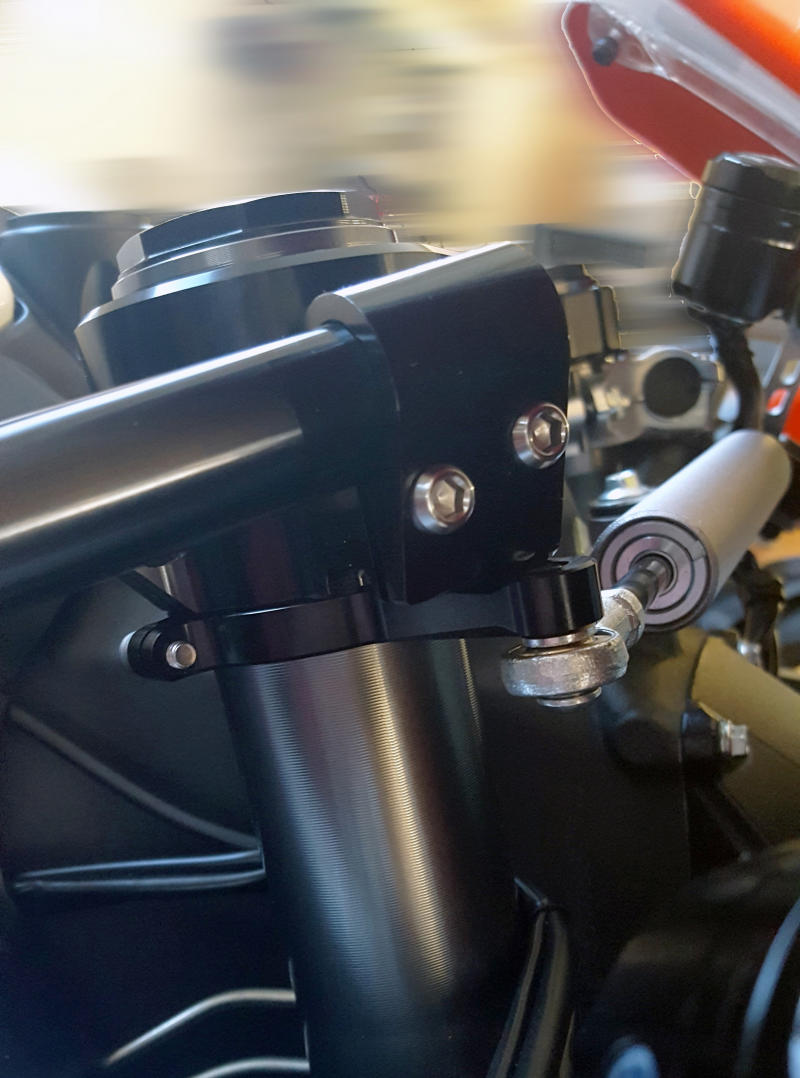 Supporto ammortizzatore di sterzo Ducati Panigale Ø 53mm