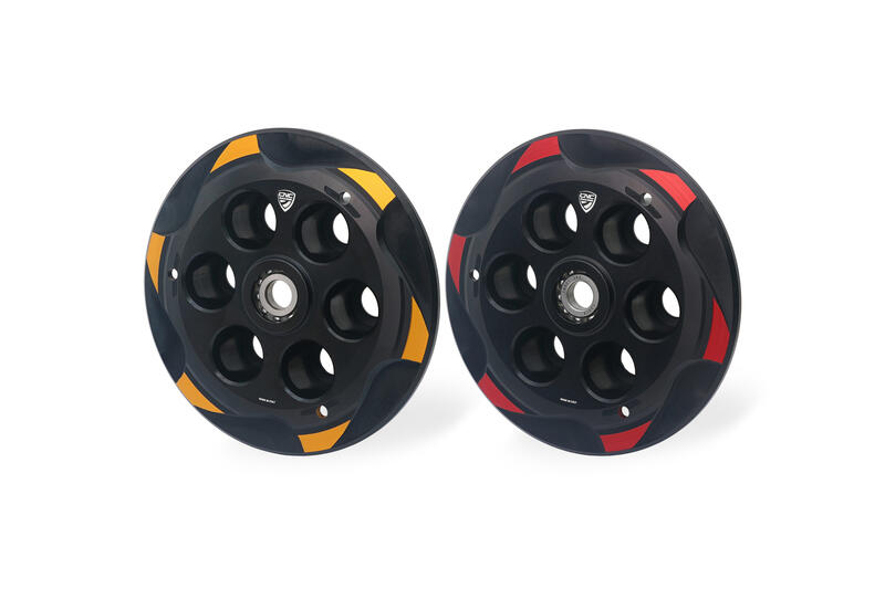 Piattello spingidisco frizione MV Agusta con cuscinetto - Bicolor