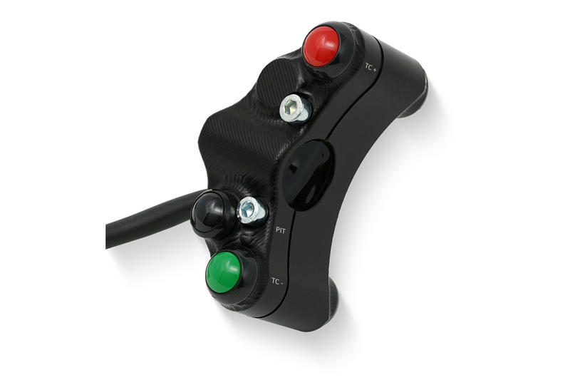 Pulsantiera sinistra Aprilia 660 - Versione Racing