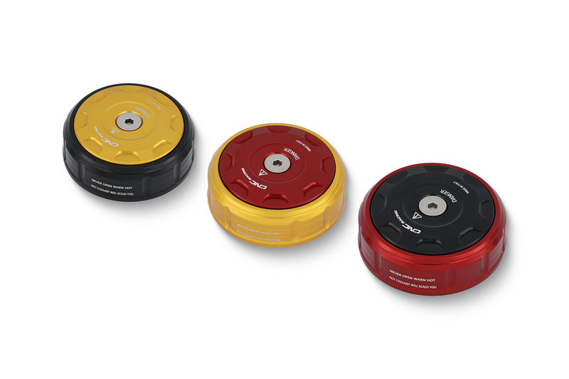 Cover tappo radiatore Ducati BICOLOR