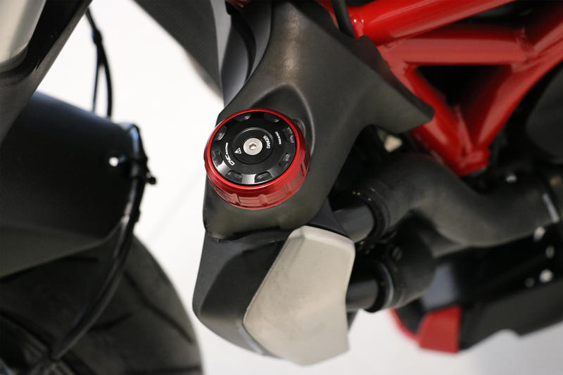 Cover tappo radiatore Ducati BICOLOR