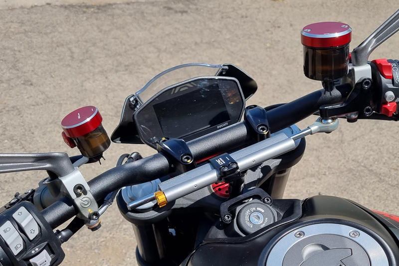 Tappo serbatoio fluido freno anteriore Ø56 - BICOLOR