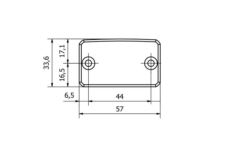 Tappo serbatoio fluido freno anteriore - BICOLOR