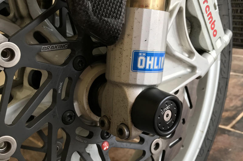 Tamponi protezione ruota anteriore Ducati