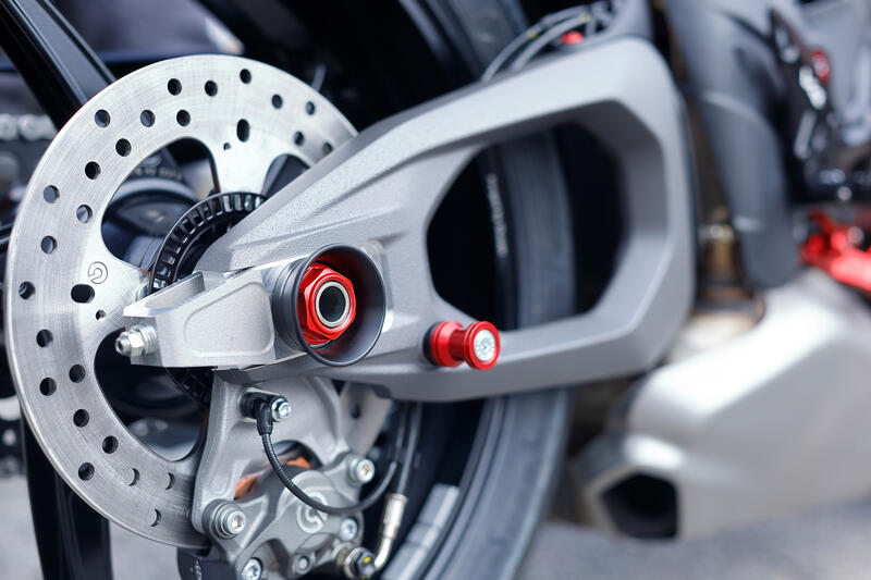 Tamponi protezione ruota posteriore Ducati - RACE