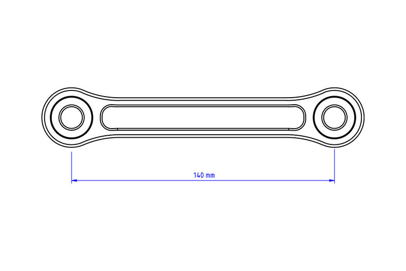 Tiranti sospensione posteriore altezza ribassata Ducati Panigale V4