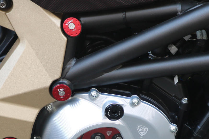 Kit tappi telaio MV Agusta - Tubi anteriori