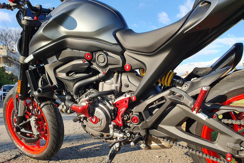 Kit tappi telaio Ducati Monster 937 (per montaggio con TC325)