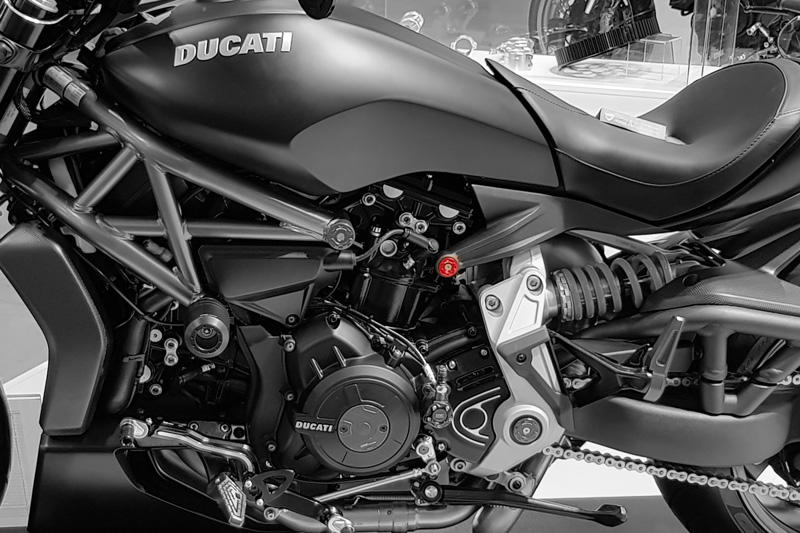Tappi telaietto posteriore Ducati XDiavel bicolore