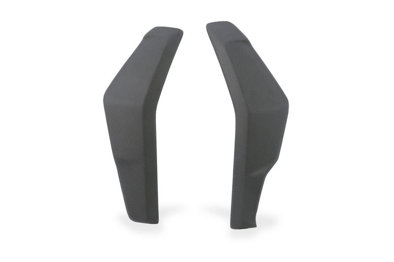 Fianchetti laterali radiatore Ducati Streetfighter V2 - carbonio