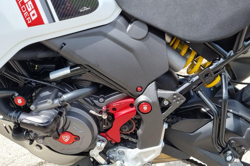 Frame side lower covers Ducati DesertX - Carbon