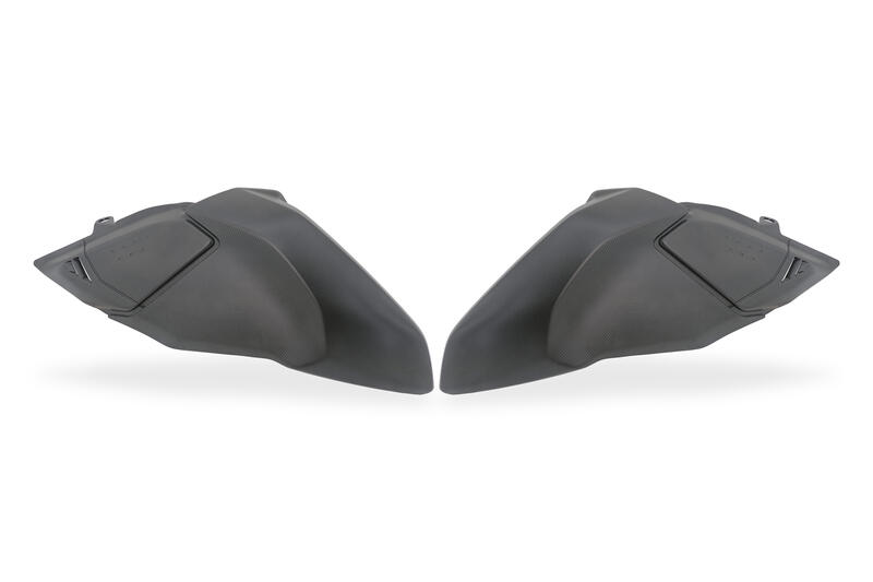 Cover laterali serbatoio carburante Ducati Hypermotard 698 Mono - carbonio