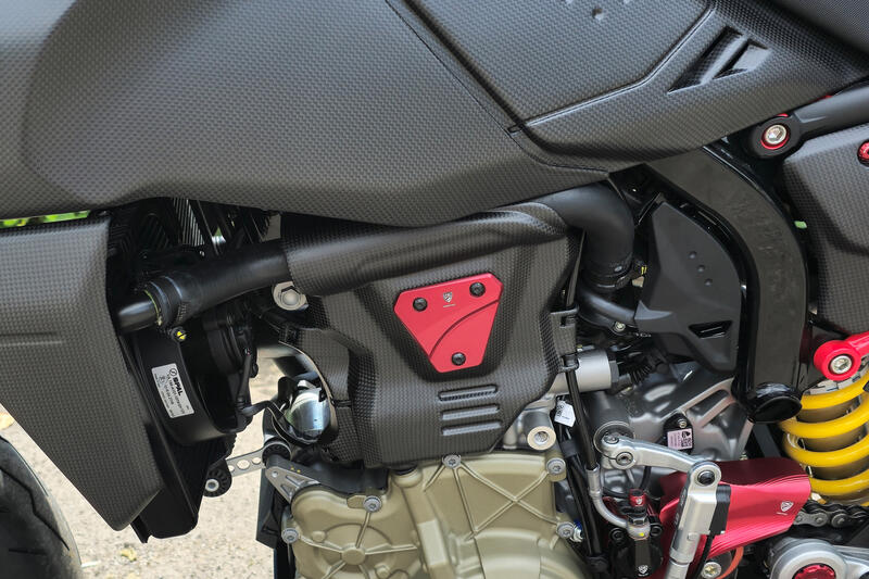 Protezione cover motore sx Ducati Hypermotard 698 Mono